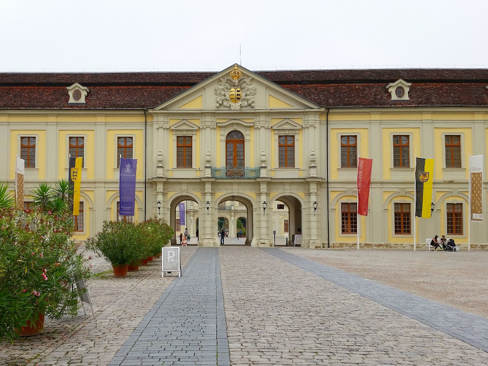 Außenansicht des Residenzsschloss Ludwigsburg
